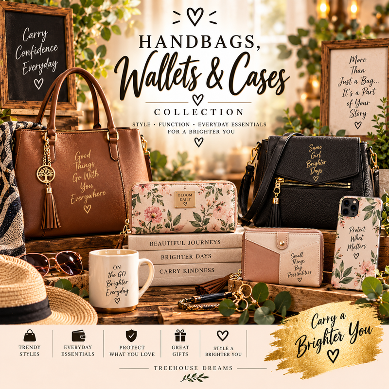 Handbags, Wallets & Cases