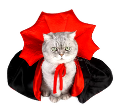Halloween Cat / Dog Costumes Vampire Cloak