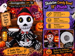 LED Pumpkin Lantern Decoration for Halloween Parties - 16 Variations