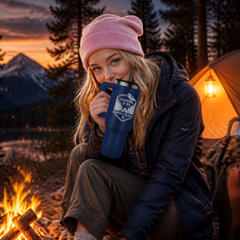 Camping Is My Happy Place – 40oz Adventure Tumbler