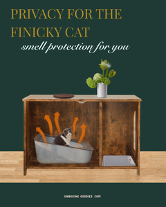 Chic Kitty Litter Hideaway Cabinet