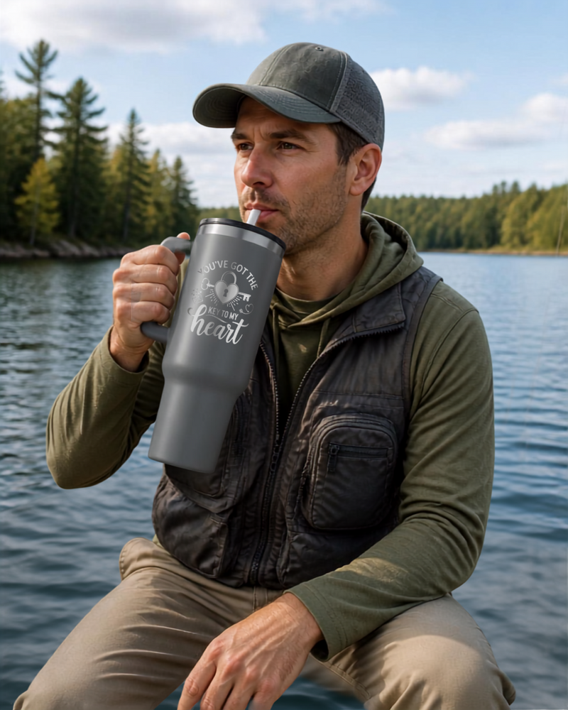 You’ve Got the Key to My Heart – 40oz Tumbler