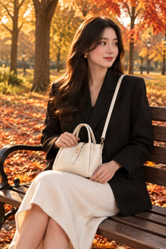 Retro Bucket Bag | Textured Shoulder & Crossbody Bag