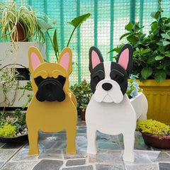 Cute Pug Planter Home Gardening Decor