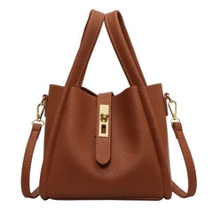 Retro Bucket Bag | Textured Shoulder & Crossbody Bag