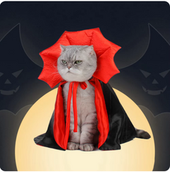 Halloween Cat / Dog Costumes Vampire Cloak