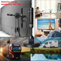 Upgraded TV Antenna HDTV Amplified Digital 4K 1080P Long Range Indoor
