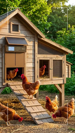 Solar Smart Coop Door Pro