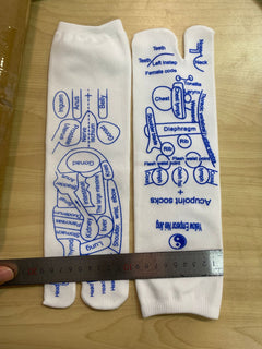 Reflexology Massage Socks with Dual Pressure-Point Tools