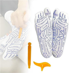 Reflexology Massage Socks with Dual Pressure-Point Tools